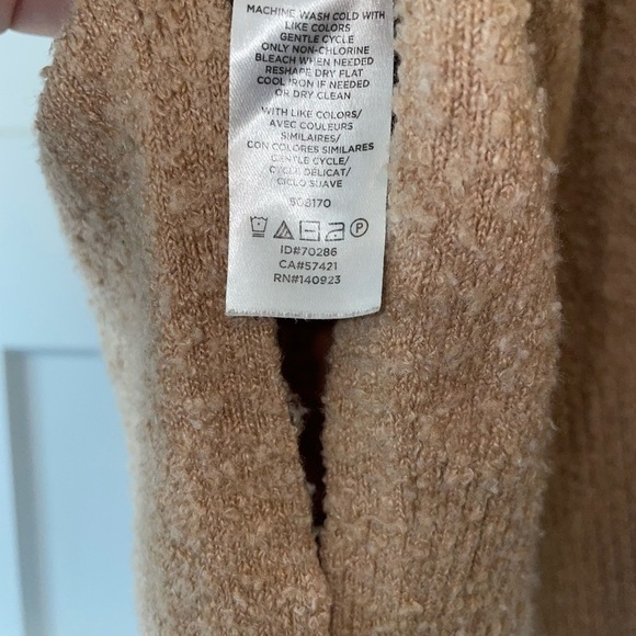 Lou & Grey Seamed Poncho Sweater - Women's Size M/L - Picture 2 of 7